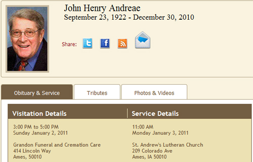 Funeral Arrangements