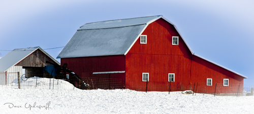 Winter Barn
