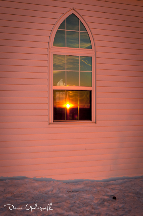 Brilliant Sunset Church 2