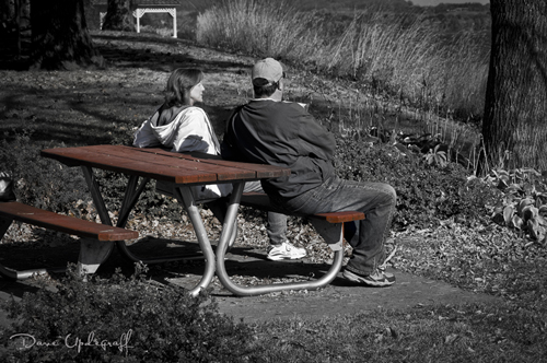 A Fall visit among friends