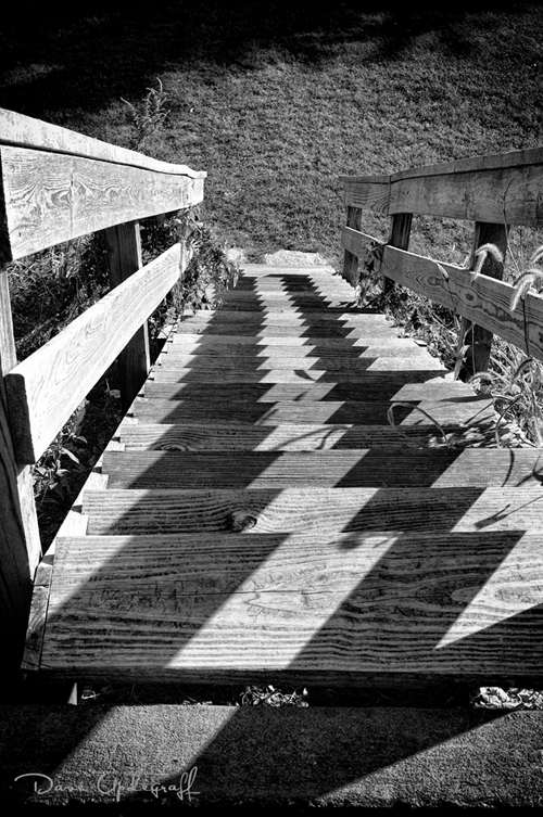 Up the down stairway