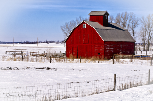 Winter Barn -2