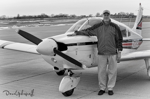 Gary Saelens and his Airplane