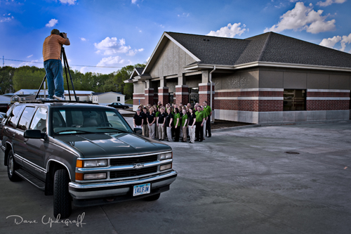 Outside staff pictue