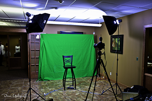 Green Screen Set Up