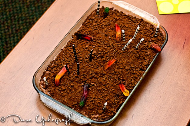 Old As Dirt Birthday Cake
