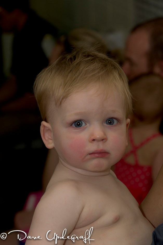 Joshua's First Swimming Lesson