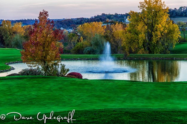 Pond at the Meadows Golf Course