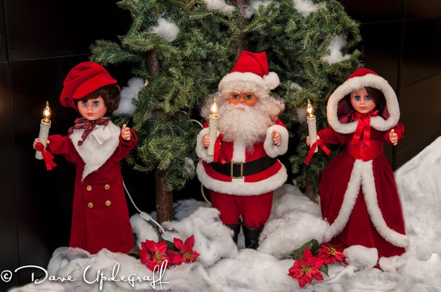 Santa adn his helpers