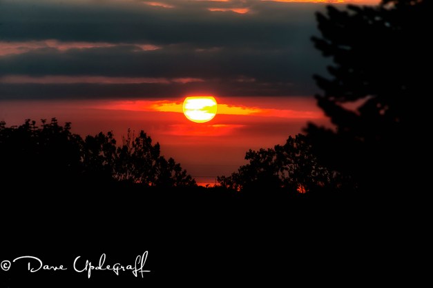 Sunrise over Asbury, Iowa