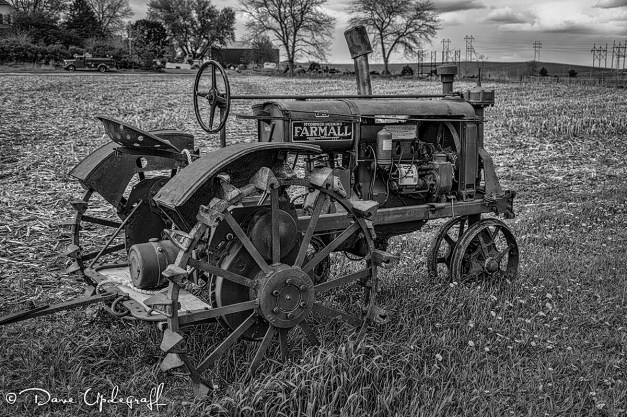 An old tractor